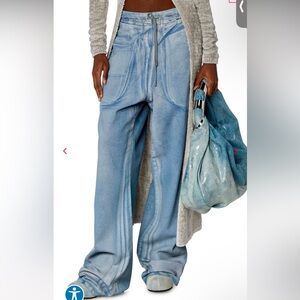 Diesel Relaxed D-Martyans Track Denim XXL